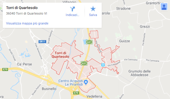 Mappa - Matteo Dalla Vecchia consulente seo Vicenza