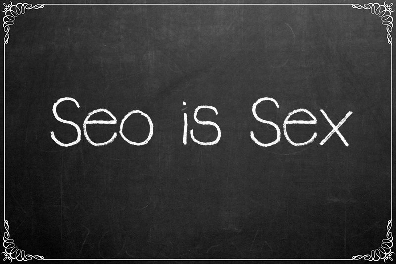 La seo è come il sesso