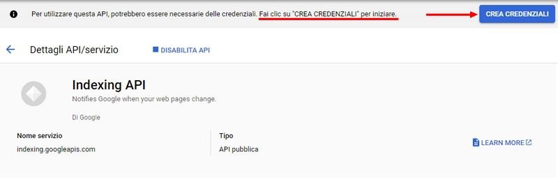 credenziali-Google-Api