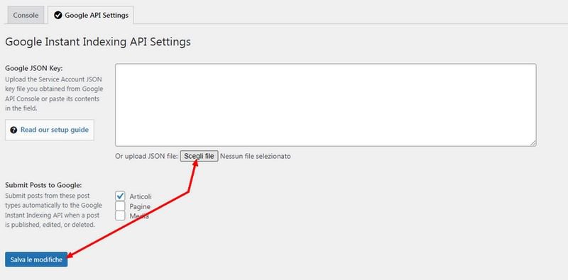 impostazioni-plugin-indexing-api-01